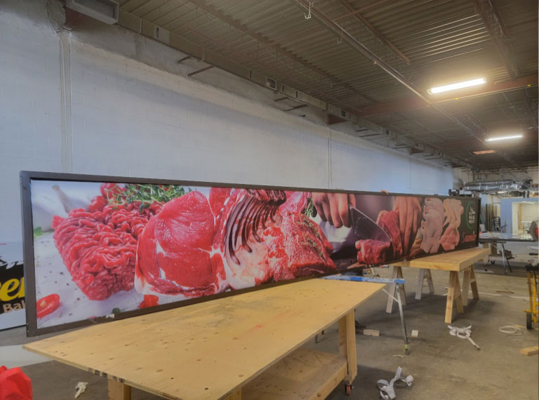 Large Format Sign Printing and installation