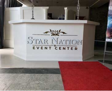 Interior sign for office